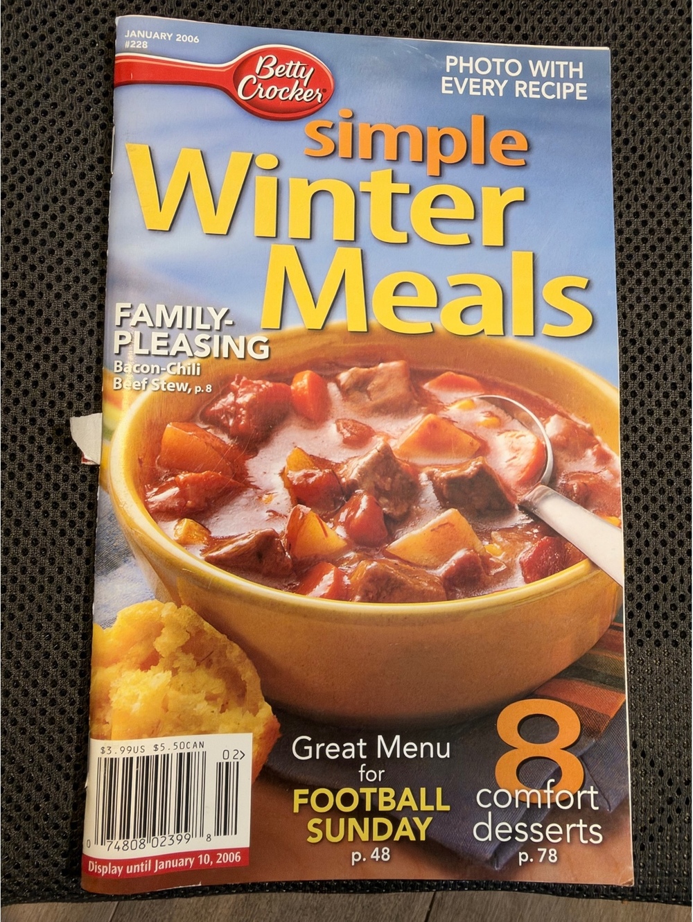 Betty Crocker Simple Winter Meals Cookbook - Family-Pleasing Recipes for Comfort